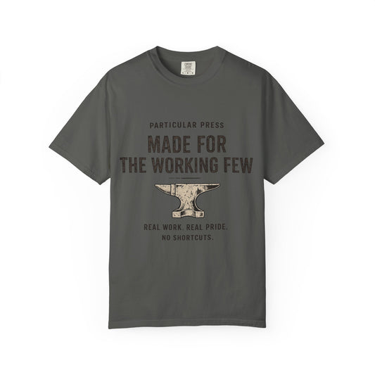Made for the Working Few vintage anvil T-shirt in Grey