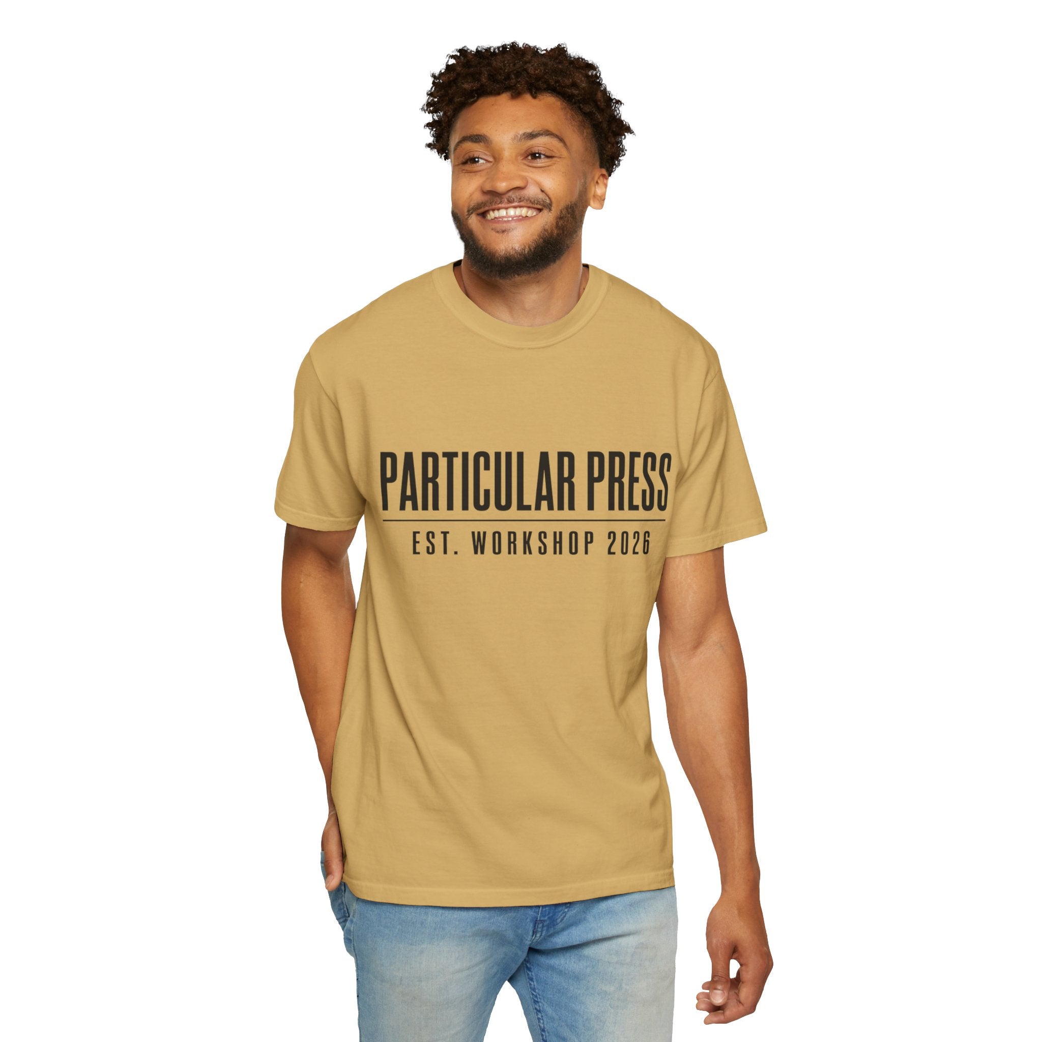 Workshop Est. Tee | Vintage Garage Logo Shirt for Mechanics & Builders