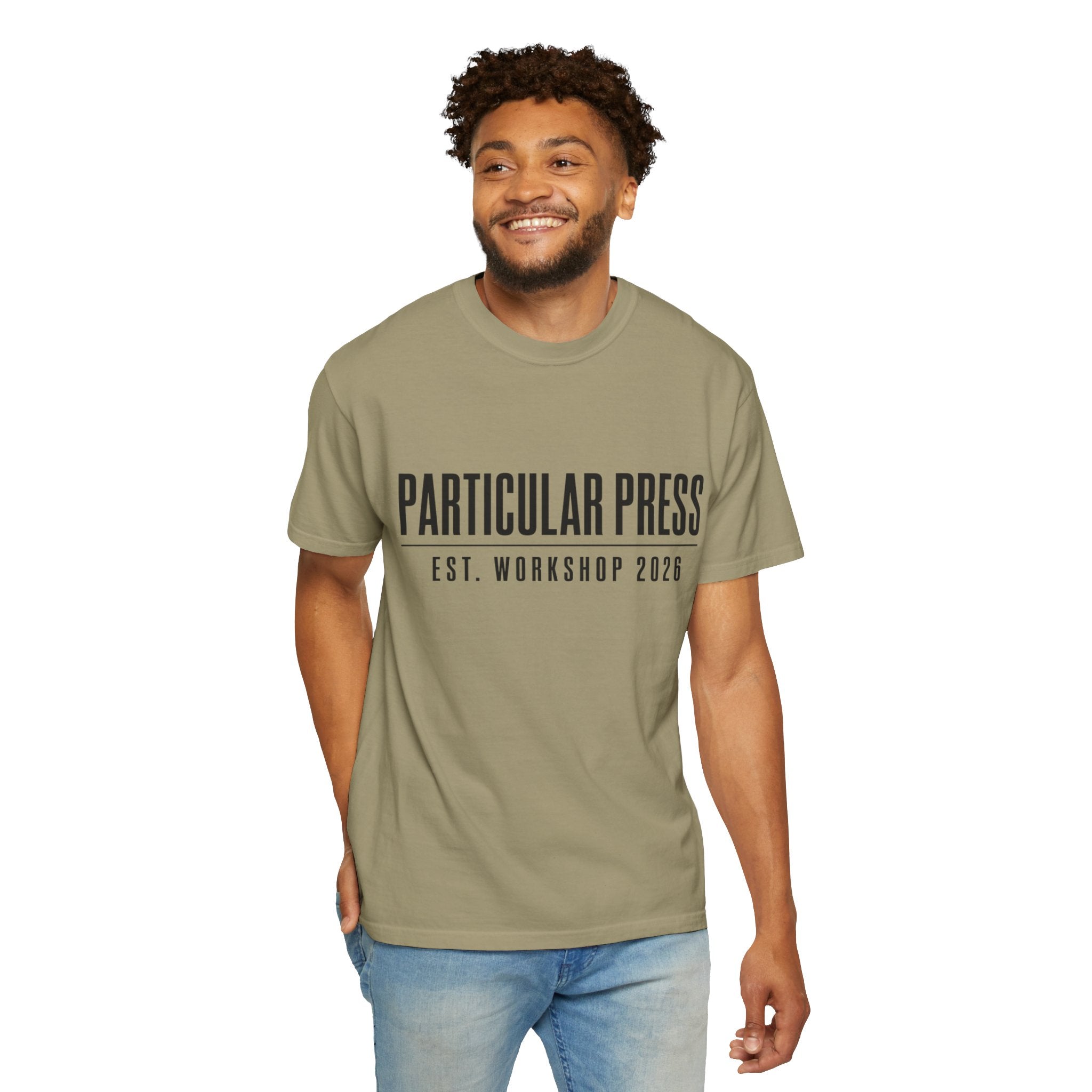 Workshop Est. Tee | Vintage Garage Logo Shirt for Mechanics & Builders