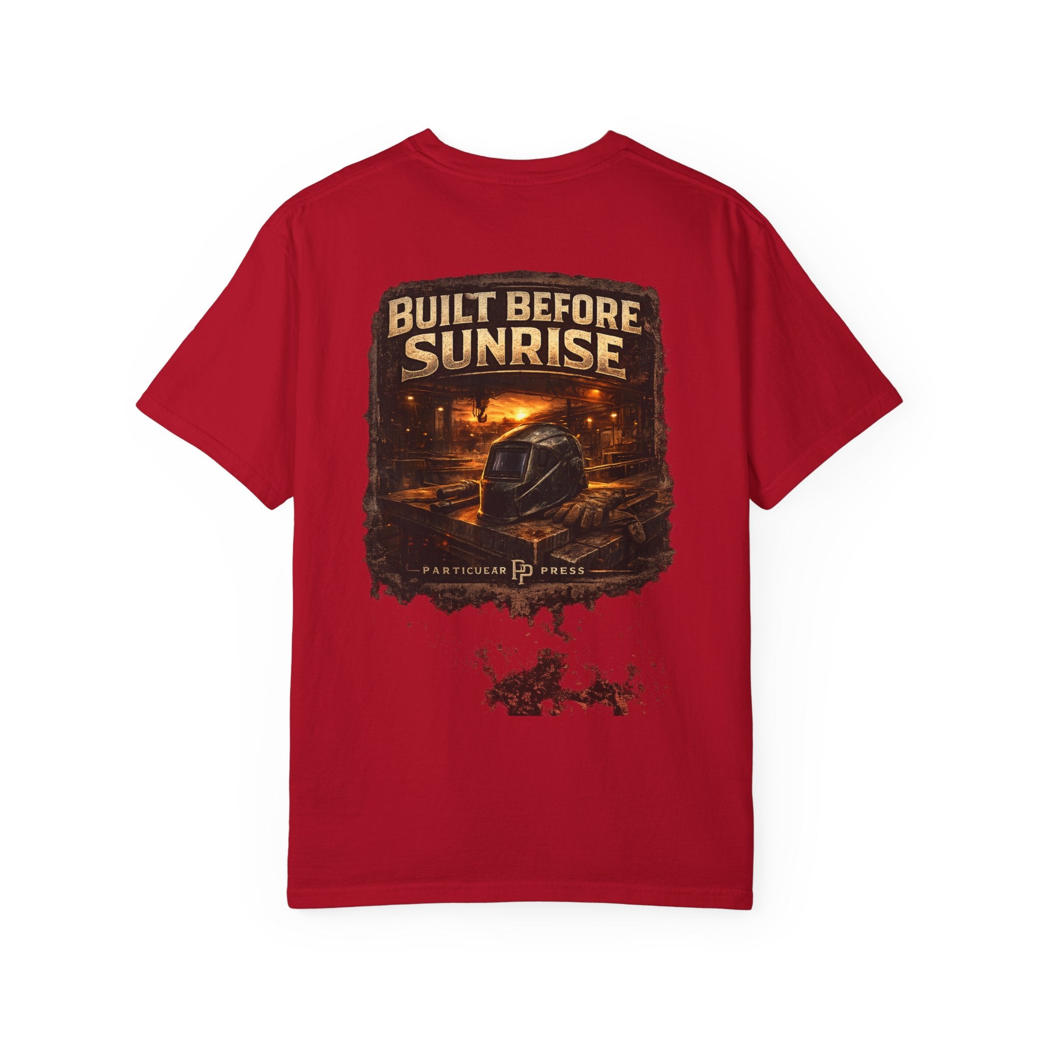Built Before Sunrise T-Shirt — Night Shift / Construction Truck Tee