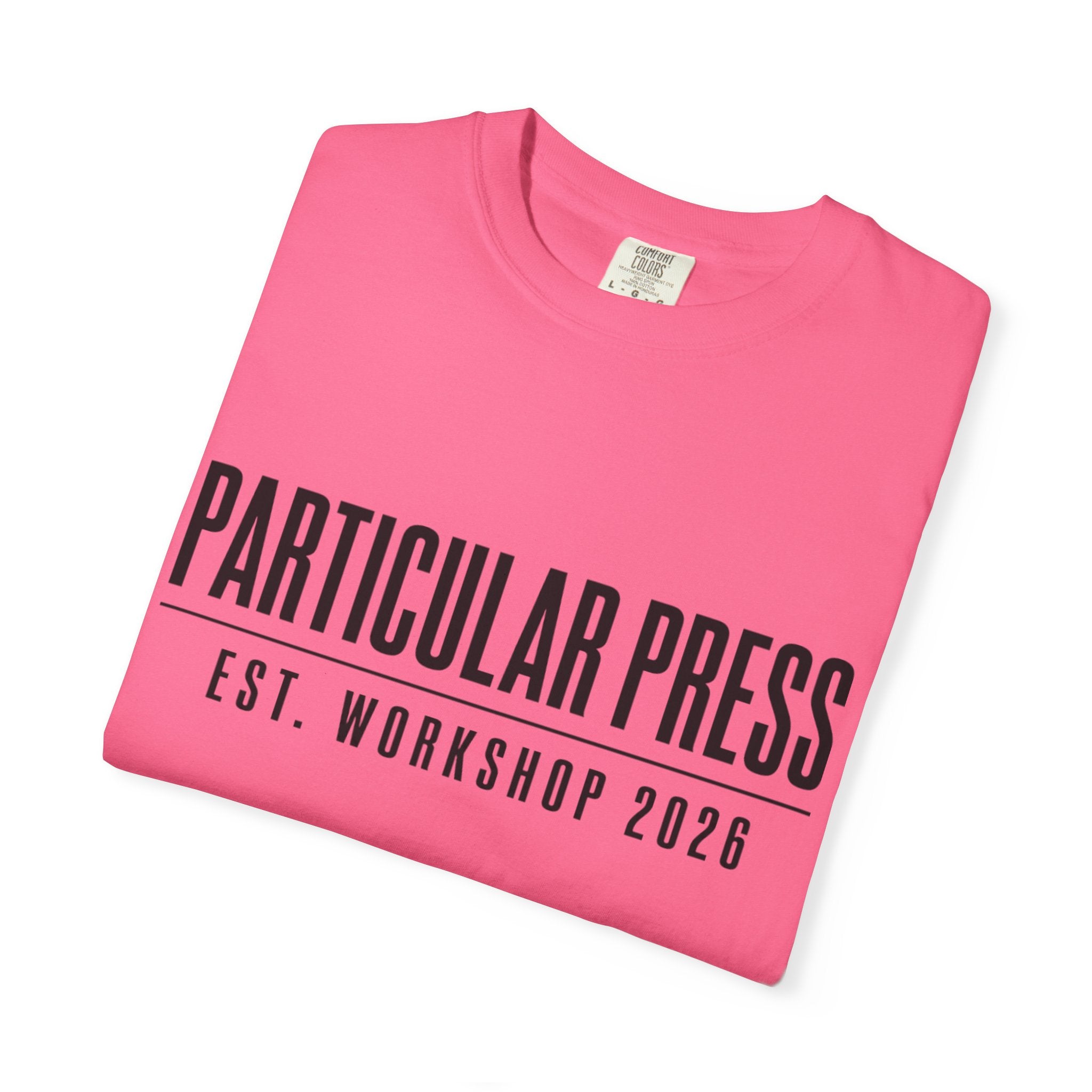 Workshop Est. Tee | Vintage Garage Logo Shirt for Mechanics & Builders
