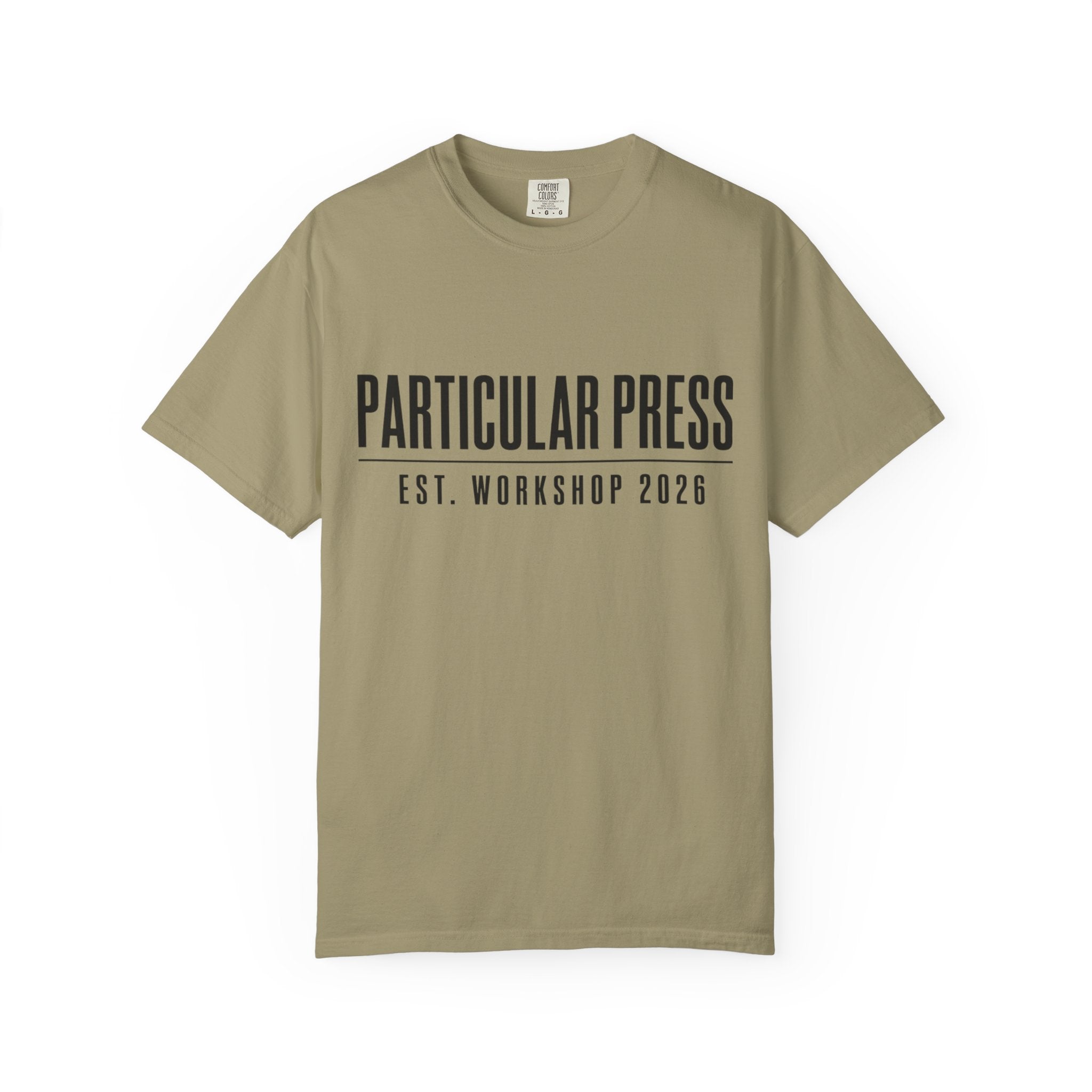 Workshop Est. Tee | Vintage Garage Logo Shirt for Mechanics & Builders