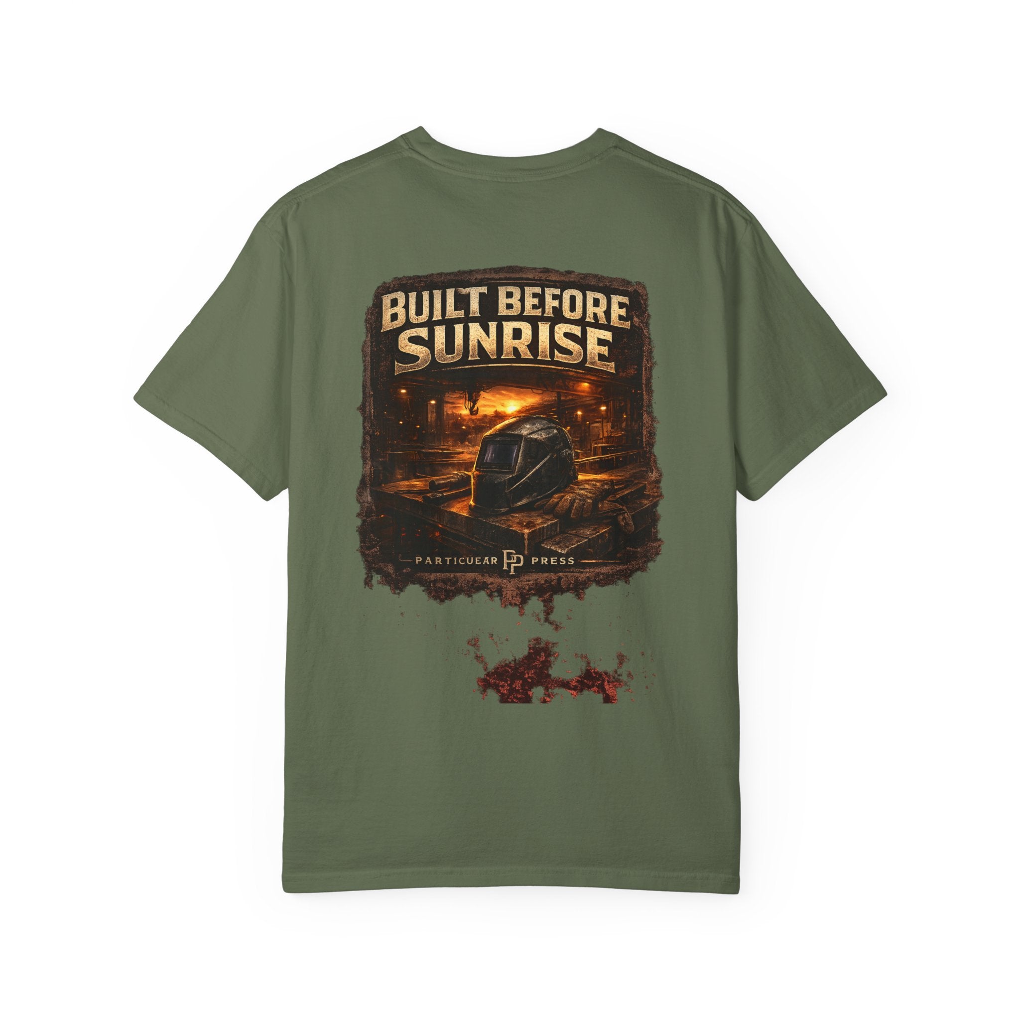 Built Before Sunrise T-Shirt — Night Shift / Construction Truck Tee