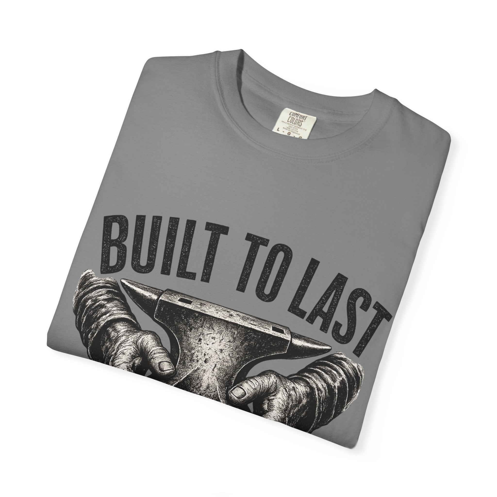 Built to Last T-Shirt — 'Particular Press' Vintage Anvil Graphic