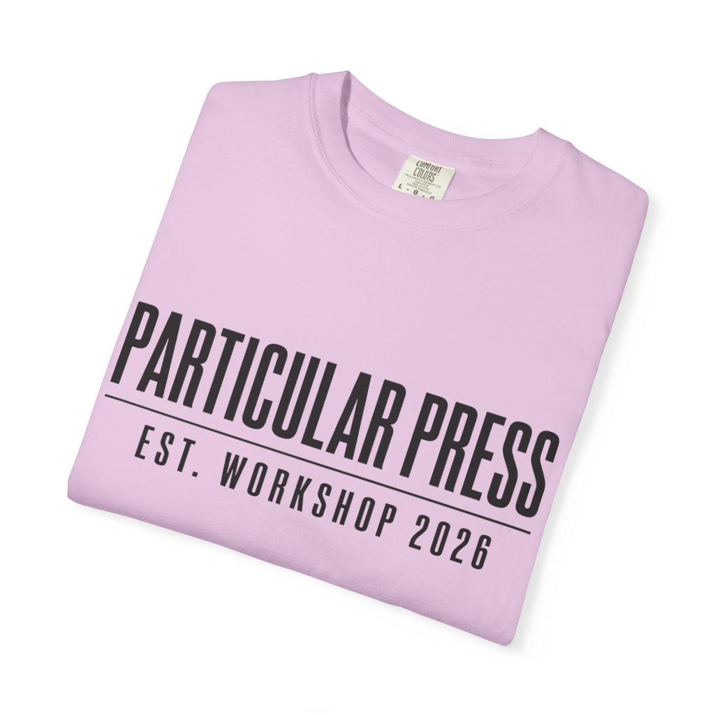 Workshop Est. Tee | Vintage Garage Logo Shirt for Mechanics & Builders
