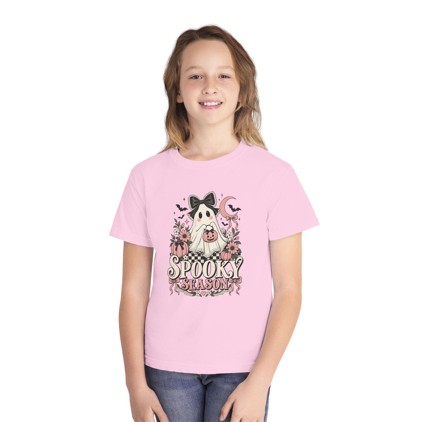 Kids Halloween 'Spooky Season' Ghost Tee