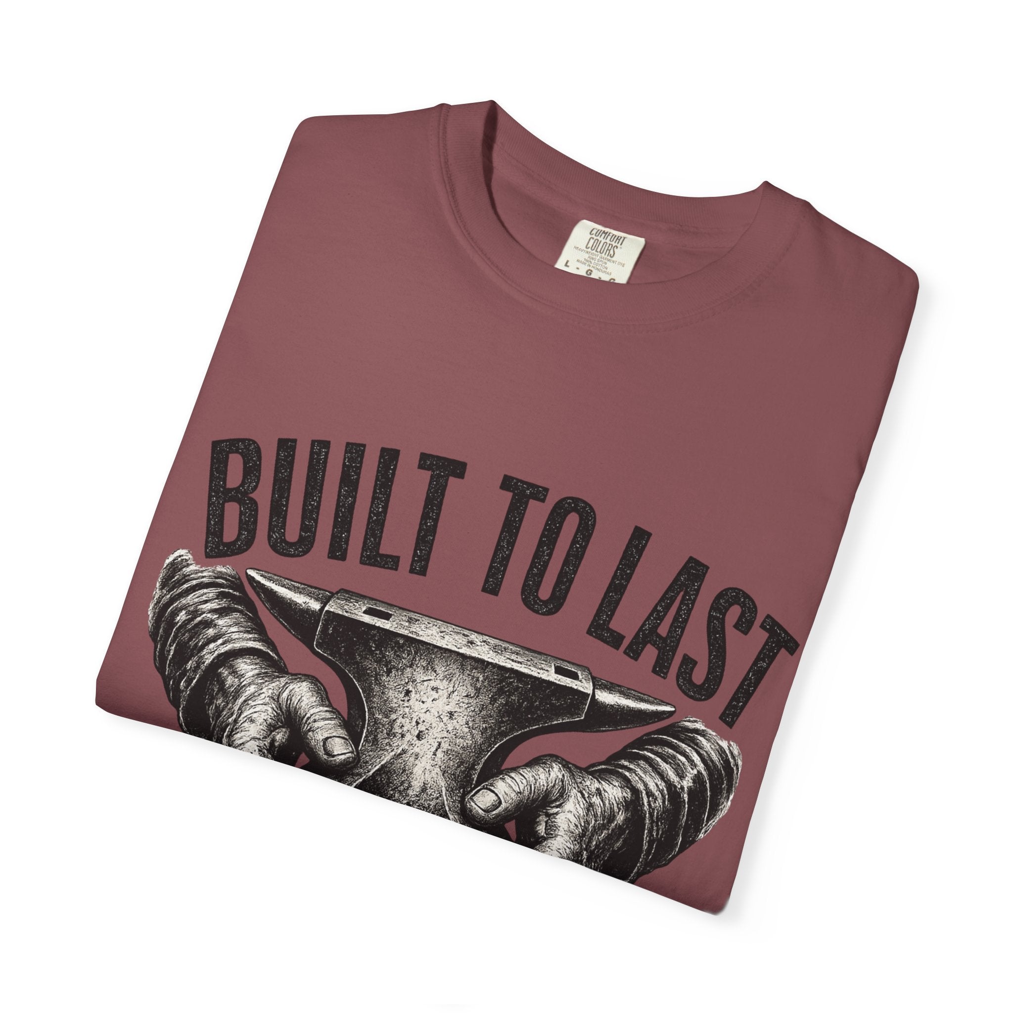 Built to Last T-Shirt — 'Particular Press' Vintage Anvil Graphic