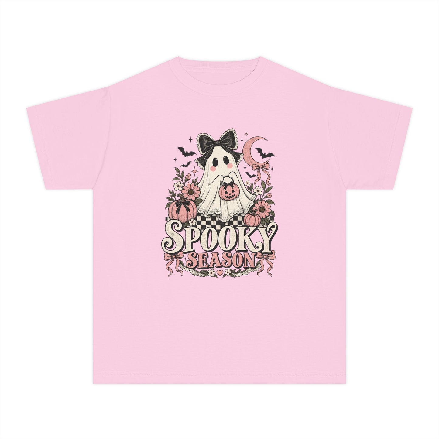 Kids Halloween 'Spooky Season' Ghost Tee