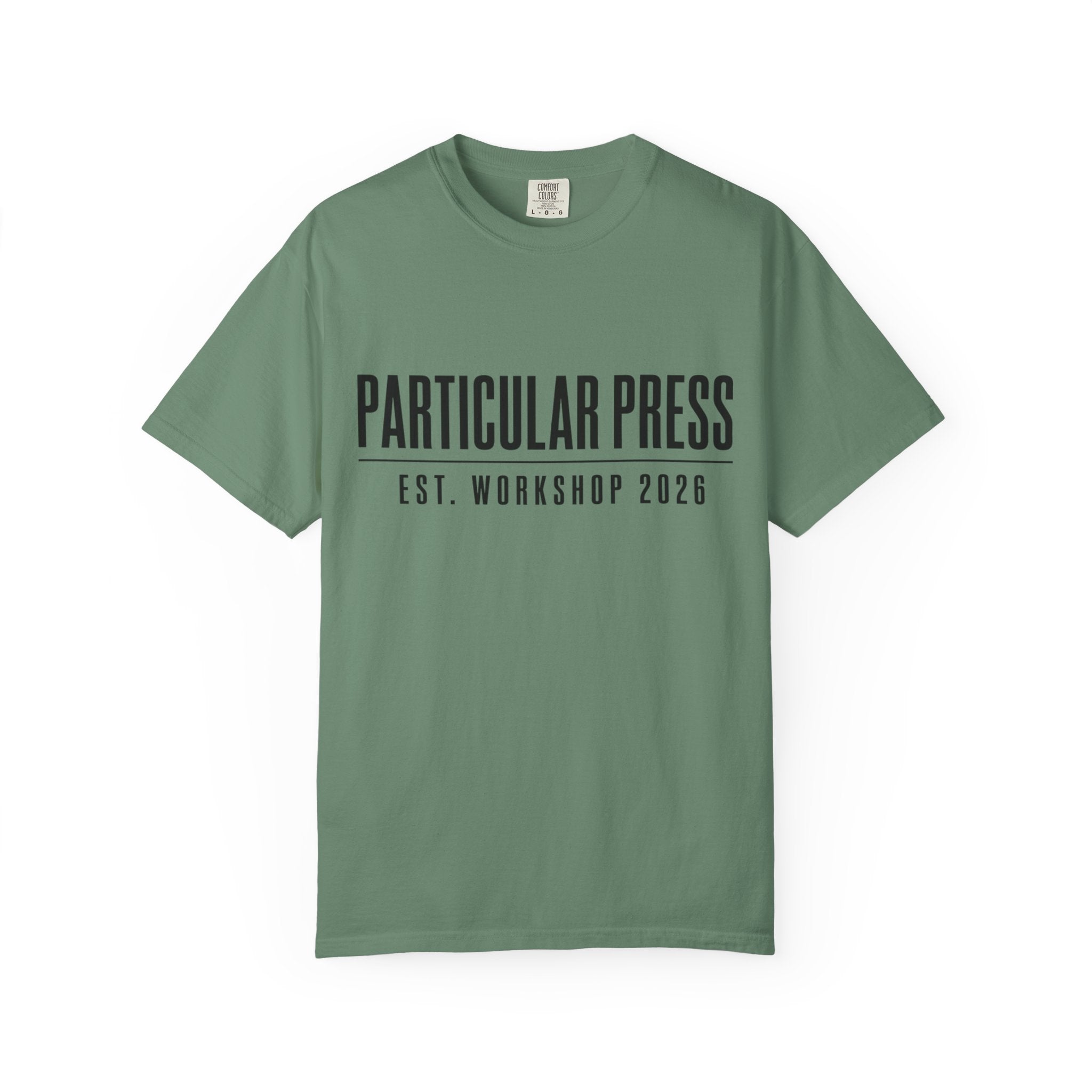 Workshop Est. Tee | Vintage Garage Logo Shirt for Mechanics & Builders
