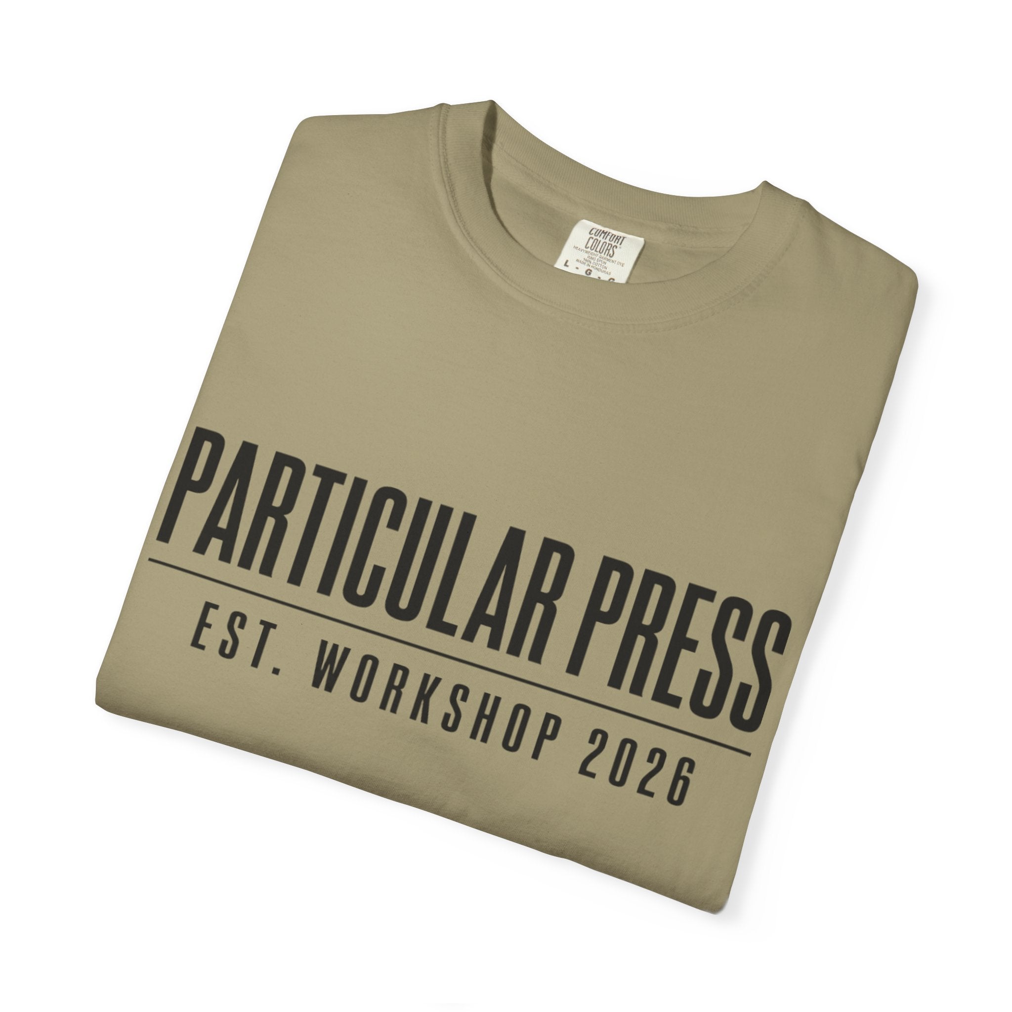 Workshop Est. Tee | Vintage Garage Logo Shirt for Mechanics & Builders