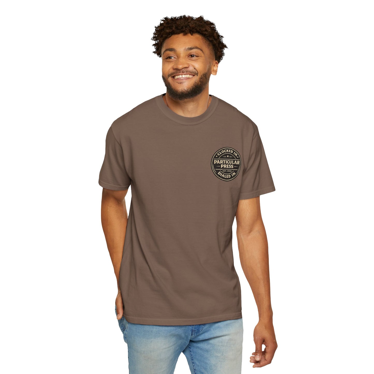 Particular Press 'Clocked In • Dialed In' T-Shirt