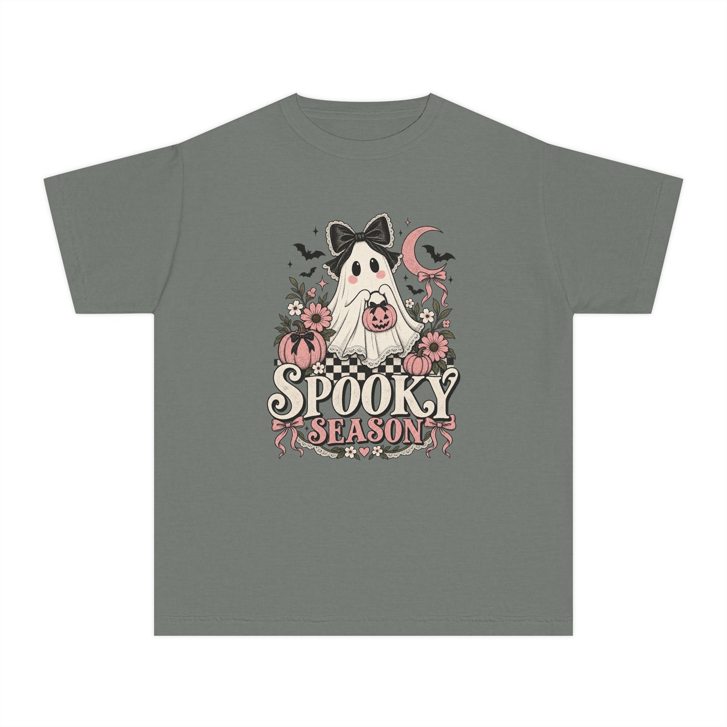 Kids Halloween 'Spooky Season' Ghost Tee