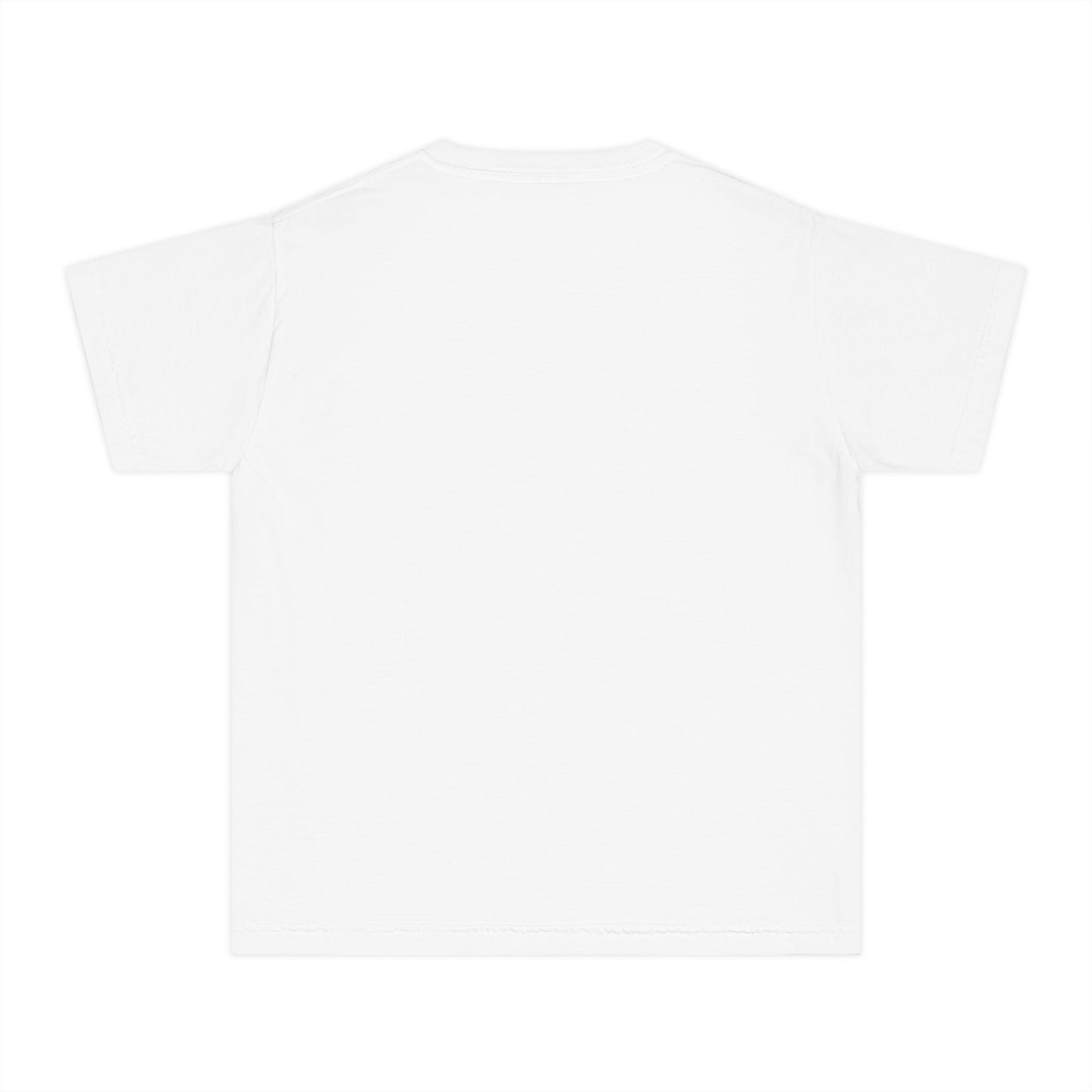 Cute Ghost Youth Tee — Pink Bow Checkerboard Halloween Shirt