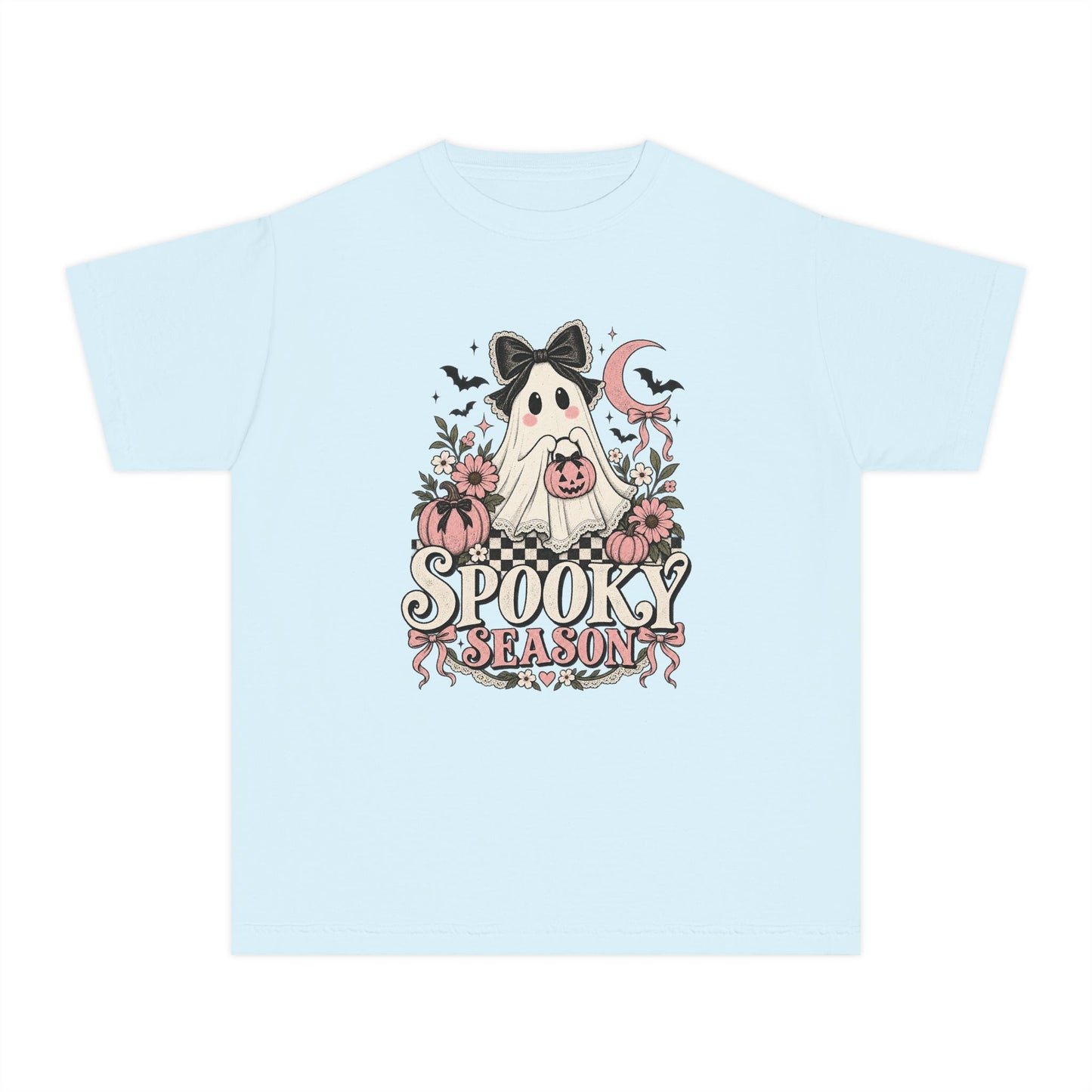 Kids Halloween 'Spooky Season' Ghost Tee