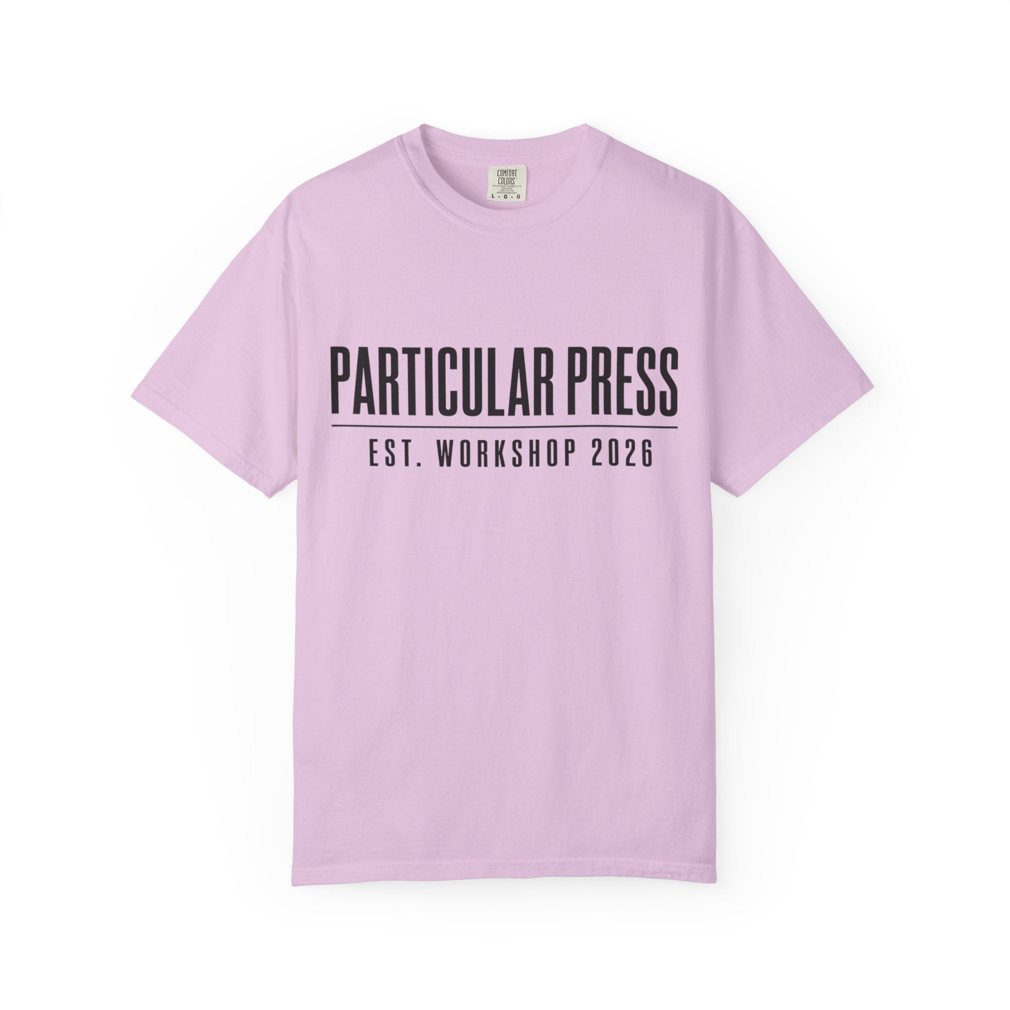 Workshop Est. Tee | Vintage Garage Logo Shirt for Mechanics & Builders