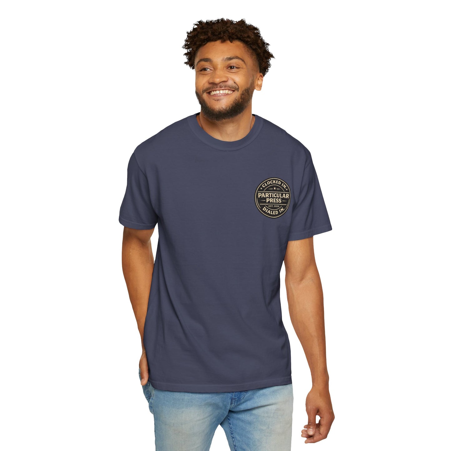 Particular Press 'Clocked In • Dialed In' T-Shirt
