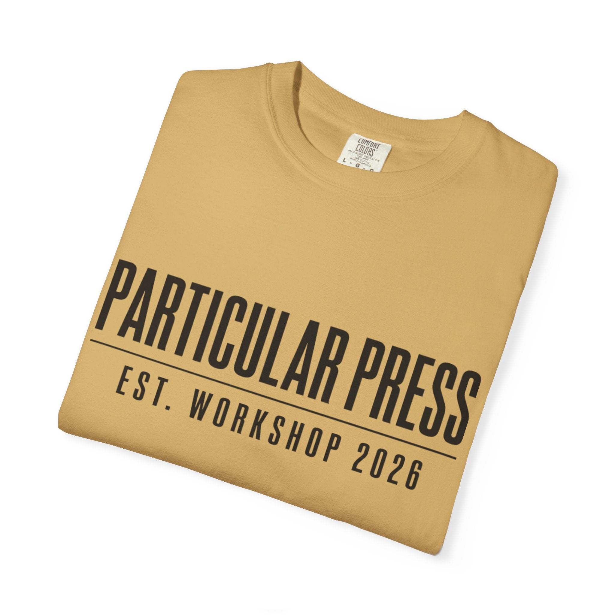 Workshop Est. Tee | Vintage Garage Logo Shirt for Mechanics & Builders