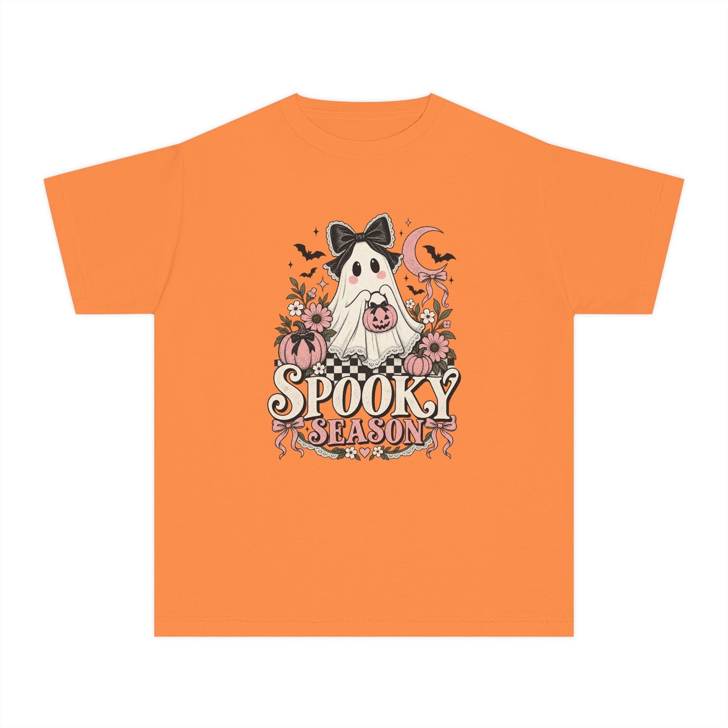 Kids Halloween 'Spooky Season' Ghost Tee