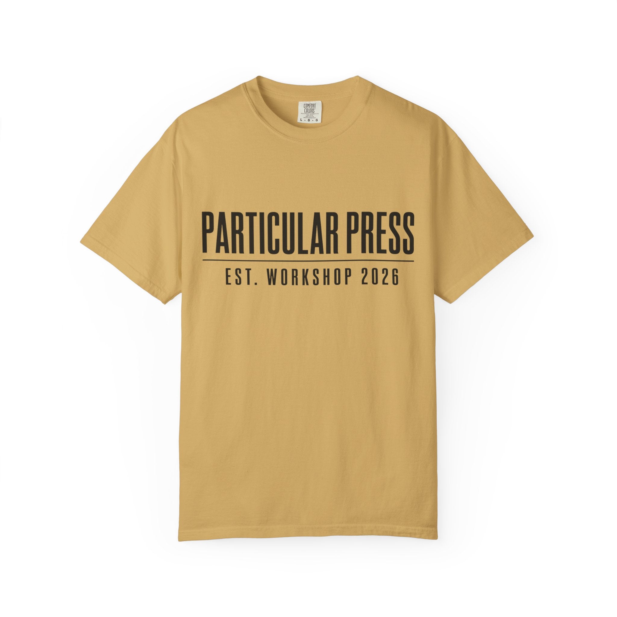 Workshop Est. Tee | Vintage Garage Logo Shirt for Mechanics & Builders