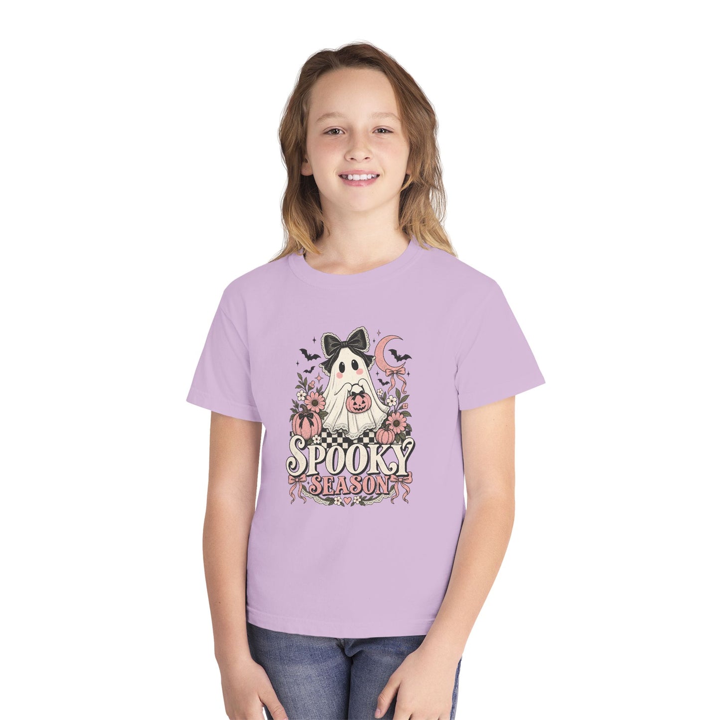 Kids Halloween 'Spooky Season' Ghost Tee