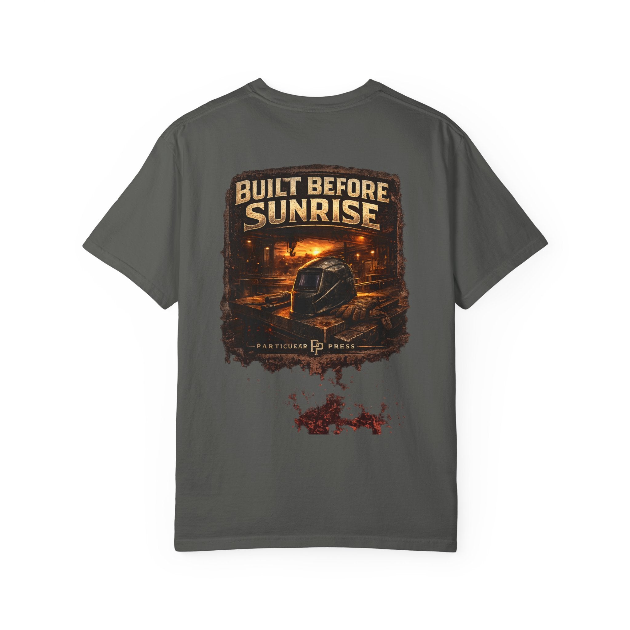 Built Before Sunrise T-Shirt — Night Shift / Construction Truck Tee