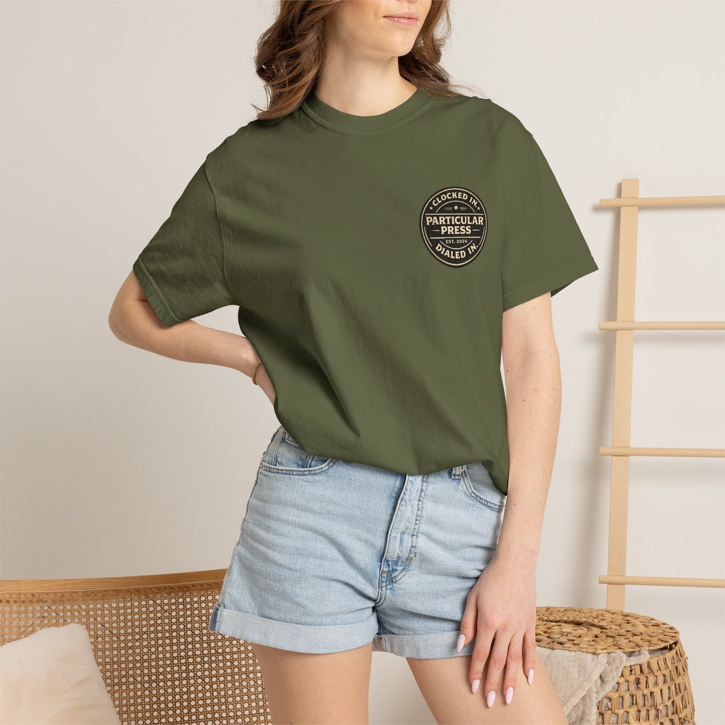 Particular Press 'Clocked In • Dialed In' T-Shirt