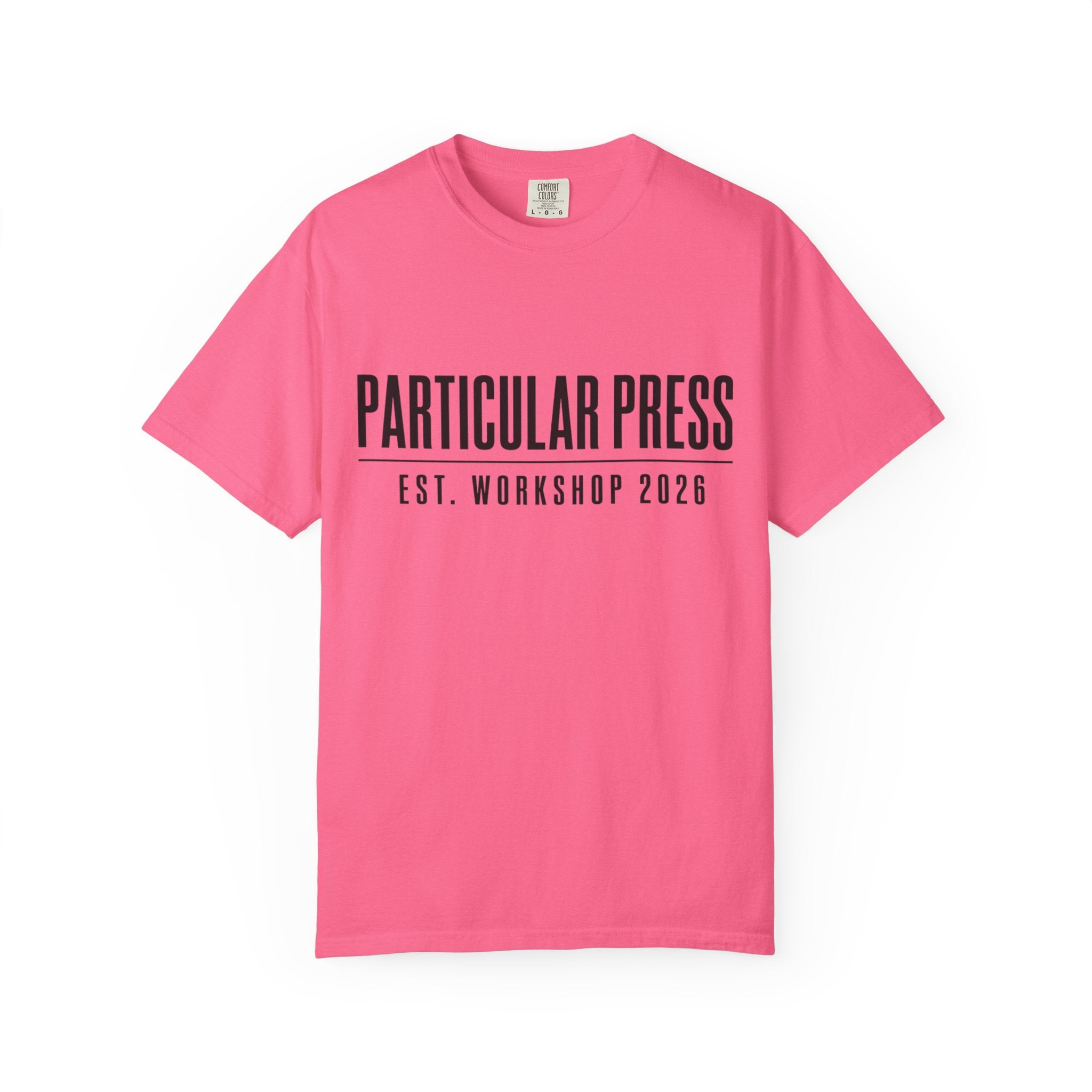 Workshop Est. Tee | Vintage Garage Logo Shirt for Mechanics & Builders