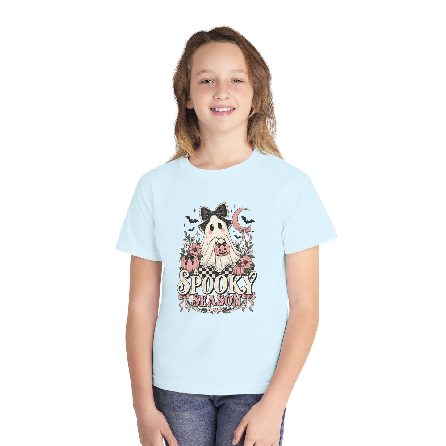 Kids Halloween 'Spooky Season' Ghost Tee