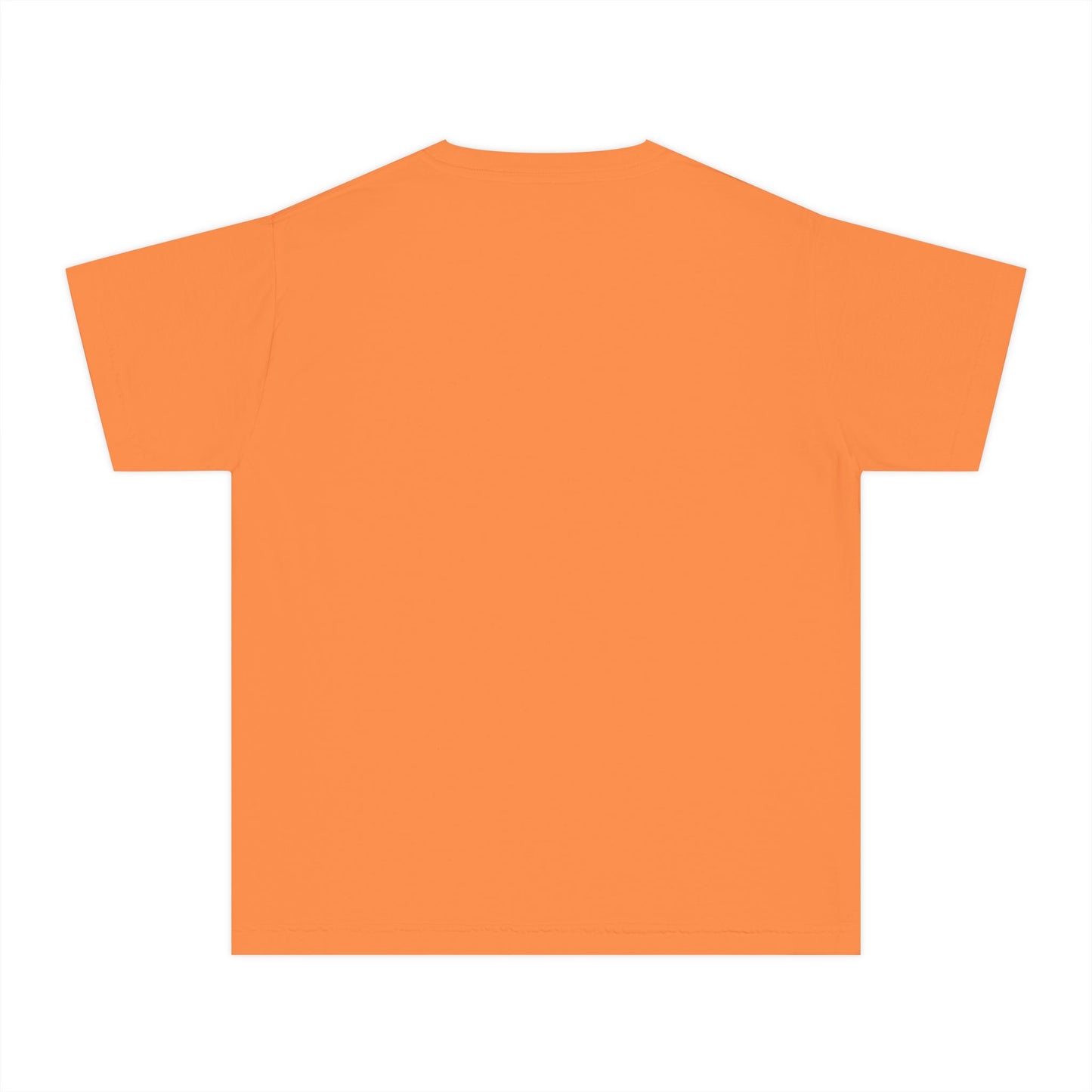 Youth Tee - "Halloween Vibes" Black Cat & Jack-O'-Lantern Graphic