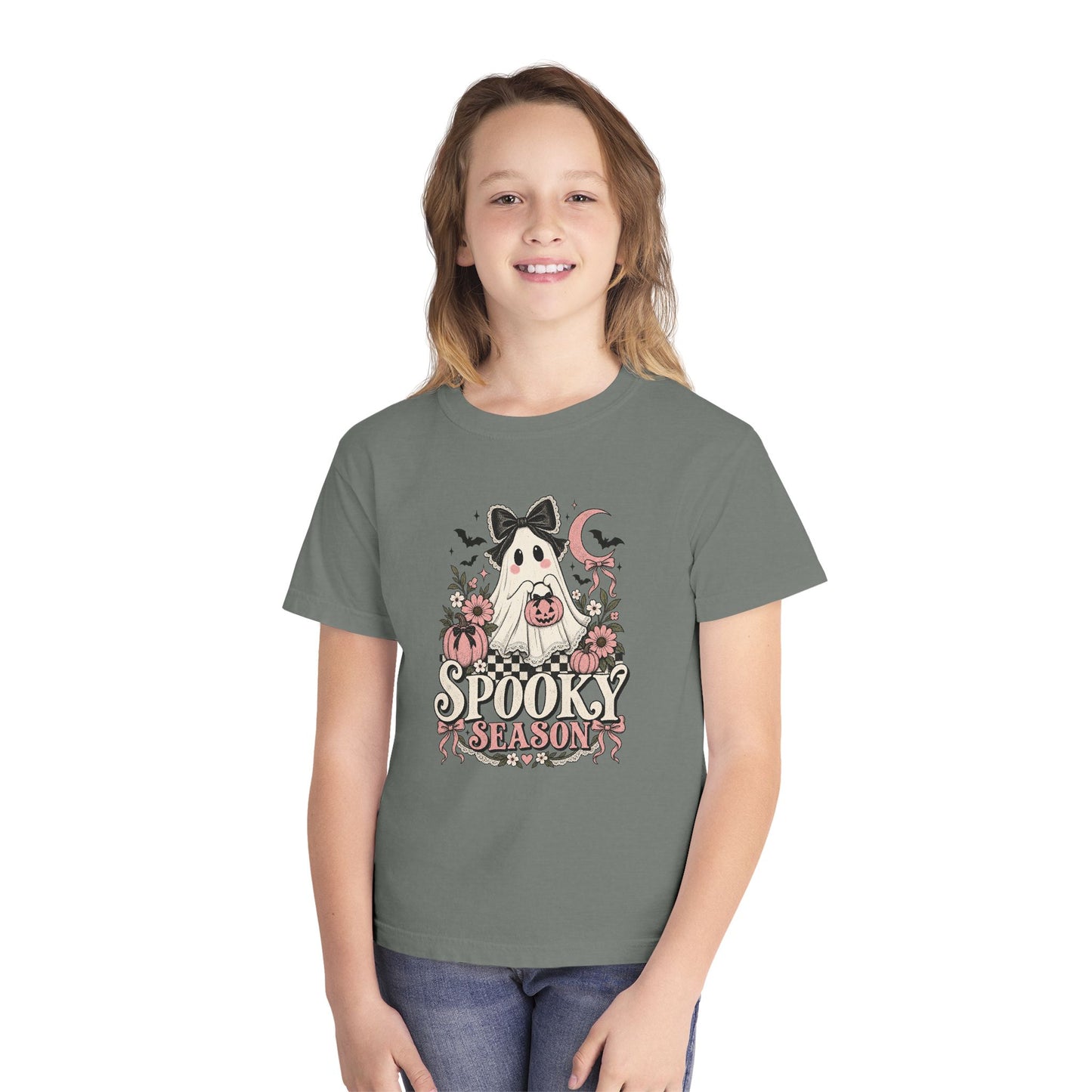 Kids Halloween 'Spooky Season' Ghost Tee