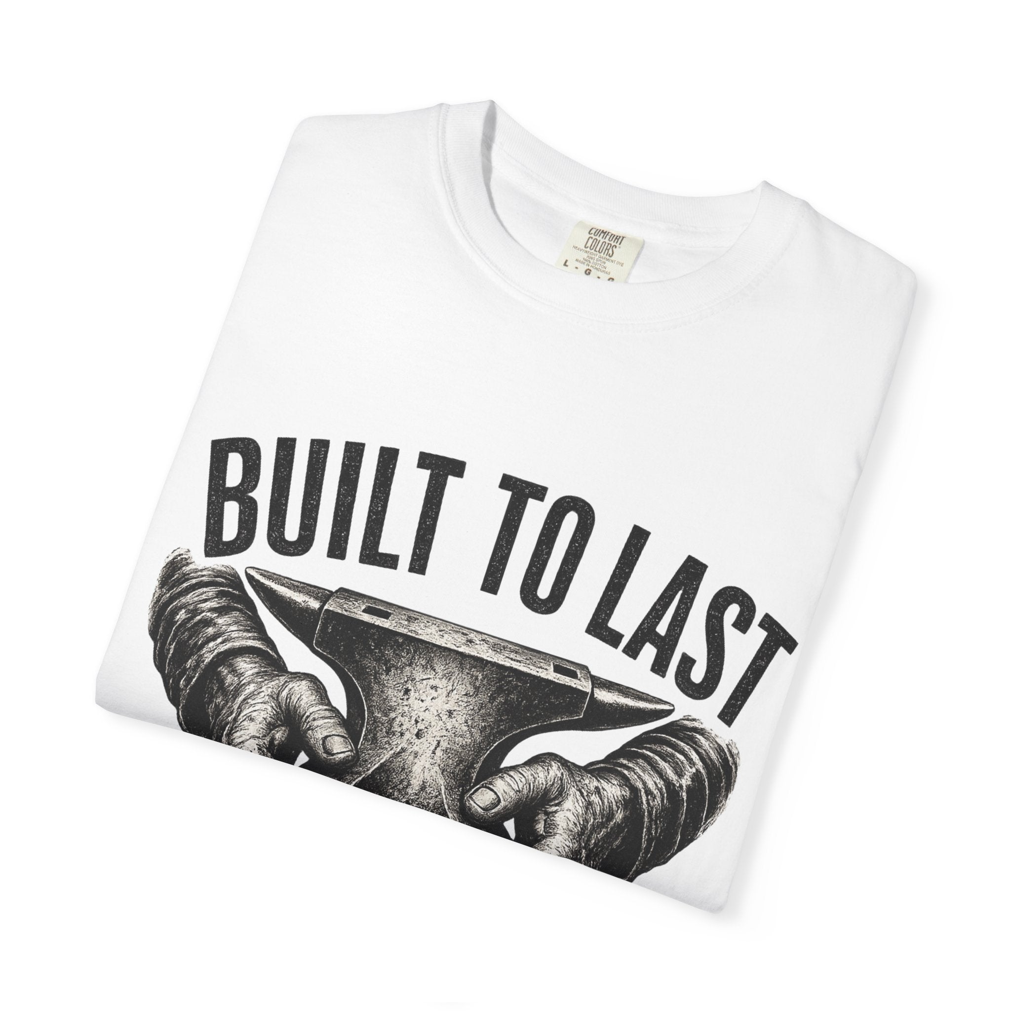 Built to Last T-Shirt — 'Particular Press' Vintage Anvil Graphic