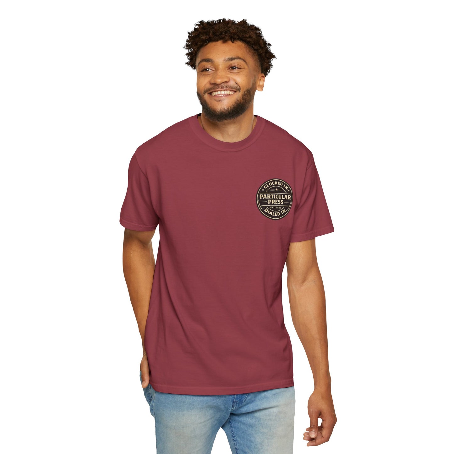 Particular Press 'Clocked In • Dialed In' T-Shirt